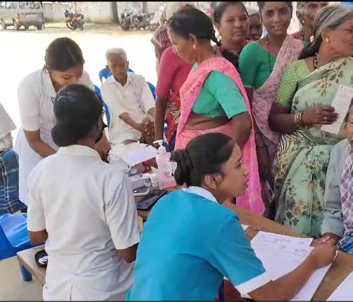 ಉಚಿತ ಆರೋಗ್ಯ ಶಿಬಿರ ಆಯೋಜನೆ