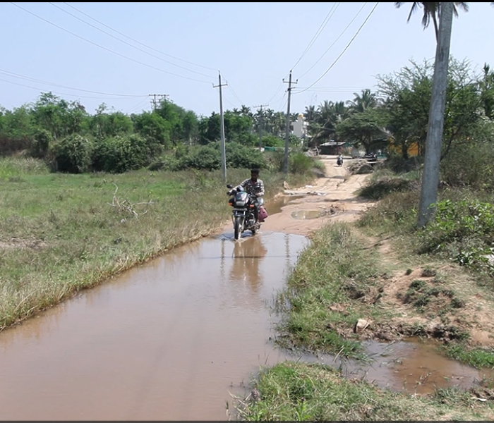 ಬುಗುಡನಹಳ್ಳಿ - ಕುಪ್ಪೂರು ಮಾರ್ಗದ ರಸ್ತೆ