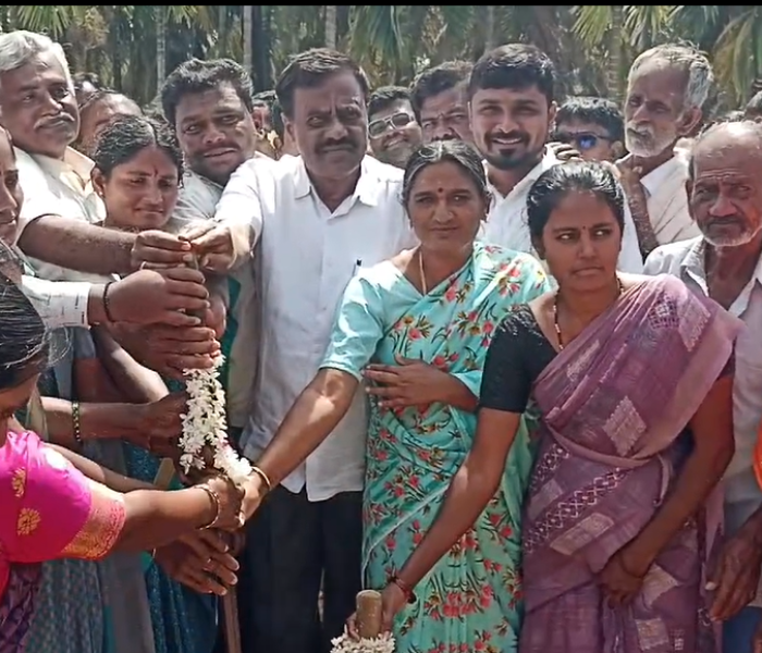 ಒಂದು ಕೋಟಿ 50 ಲಕ್ಷ ರೂಗಳ ಕಾಮಗಾರಿಗೆ ಗುದ್ದಲಿ ಪೂಜೆ ನೆರವೇರಿಸಿದ ಗುಬ್ಬಿ ಶಾಸಕ ಎಸ್.ಆರ್ ಶ್ರೀನಿವಾಸ್ 