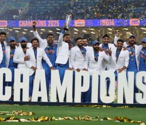 CHAMPIONS TROPHY 2025: ದುಬೈನಲ್ಲಿ ಗೆದ್ದು ಬೀಗಿದ ಭಾರತ