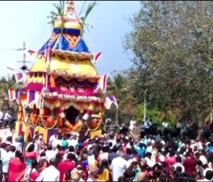 ತುಮಕೂರು : ಅದ್ದೂರಿಯಾಗಿ ನಡೆದ ಸೋಪನಹಳ್ಳಿ ತೋಪಿ ರಂಗನಾಥಸ್ವಾಮಿ ಜಾತ್ರೆ