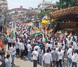 ತುಮಕೂರು : ಆಪರೇಷನ್ ಸಿಂಧೂರ ಸಕ್ಸಸ್ | ತುಮಕೂರಿನಲ್ಲಿ ಬೃಹತ್ ತಿರಂಗ ಯಾತ್ರೆ