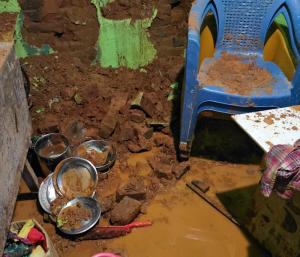 ಚಿಕ್ಕಬಳ್ಳಾಪುರ : ಚಿಕ್ಕಬಳ್ಳಾಪುರದಲ್ಲಿ ಮಳೆ ಅಬ್ಬರಕ್ಕೆ ನಾನಾ ಅವಾಂತರ 