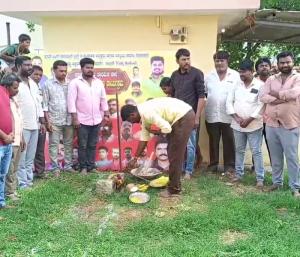 ಚಿಕ್ಕಬಳ್ಳಾಪುರ : ಅಡುಗೆ ಮನೆ ನಿರ್ಮಾಣಕ್ಕೆ ಮುಂದಾದ ಸಮಾಜ ಸೇವಕ