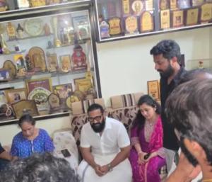 UDUPI : ಕೊನೆಗೂ ರಾಕೇಶ್‌ ಪೂಜಾರಿ ಮನೆಗೆ ಭೇಟಿ ನೀಡಿದ ರಿಷಬ್‌ ಶೆಟ್ಟಿ