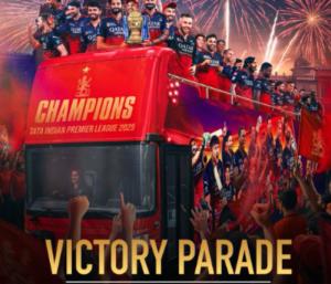 BANGALORE : ಬೆಂಗಳೂರಿನಲ್ಲಿ ಇಂದು RCB ವಿಕ್ಟರಿ ಪರೇಡ್‌