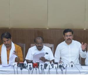 Bangalore : ಜೆಡಿಎಸ್-ಬಿಜೆಪಿ ಜಂಟಿ ಸುದ್ದಿಗೋಷ್ಠಿ | ಸರ್ಕಾರದ ವಿರುದ್ಧ ಎಚ್.ಡಿ.ಕುಮಾರಸ್ವಾಮಿ ಕಿಡಿ