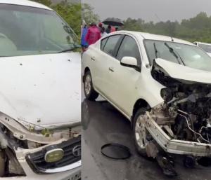 CHIKKAMAGALURU : ಧಾರಾಕಾರ ಮಳೆ | ಚಿಕ್ಕಮಗಳೂರಲ್ಲಿ ಕೆಲವೆಡೆ ಅಪಘಾತ