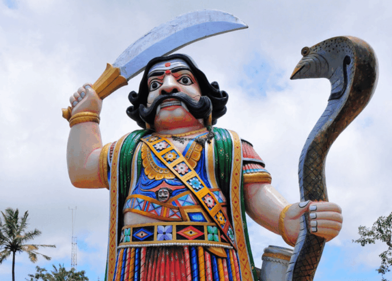 mahishasura-statue