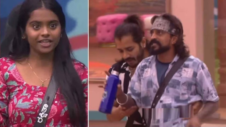 Rakshita_Shetty_and_Cocroach_Sudhi