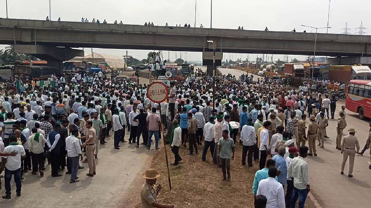 Sugar Cane Farmers Protest
