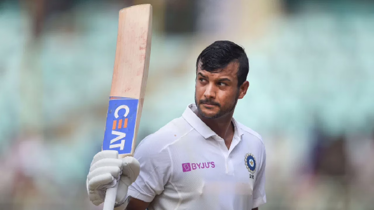 Mayank Agarwal Century