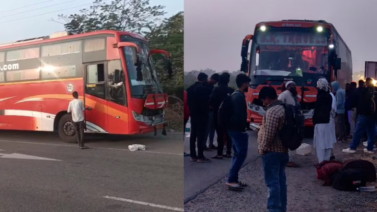 Smoke-from-the-engine-of-a-bus-travelling-from-Bengaluru-to-Jodhpur