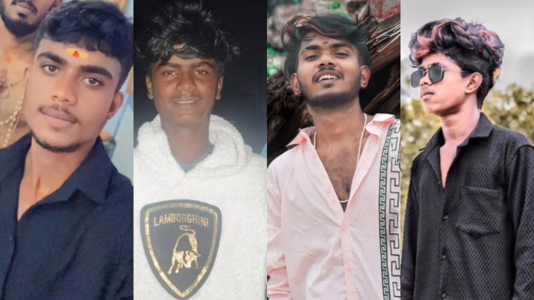 Tipper-collision-Four-people-travelling-on-the-same-bike-died-on-the-spot-Chikkaballpura