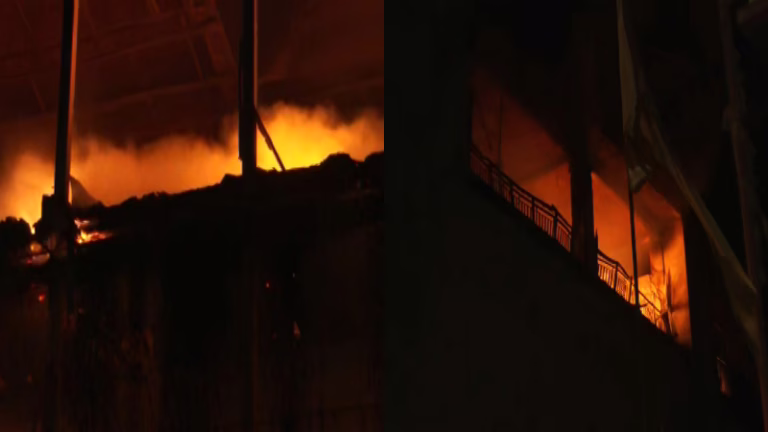 Hubballi-Mall-Fire