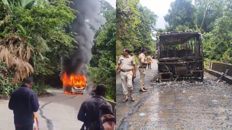 Shivamogga-Private-Bus-Fire-