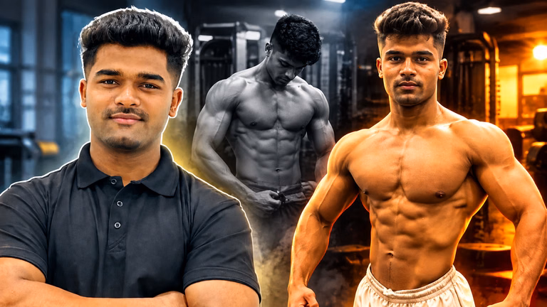Cinematic Gym Transformation Portraits