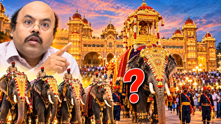 Mysore Dussehra Elephant Mystery