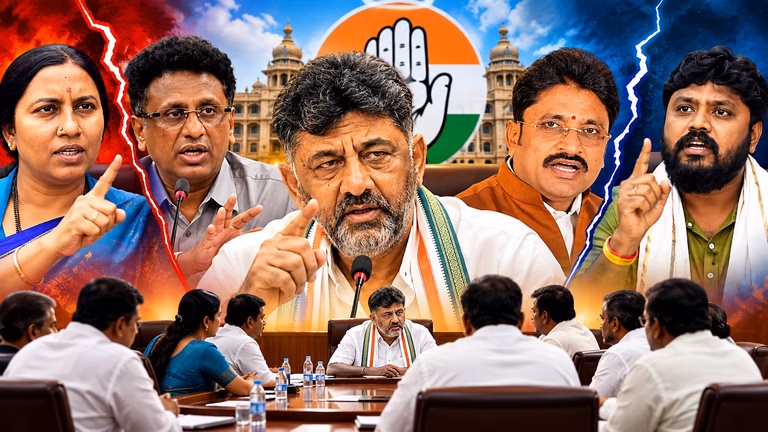 Political Showdown_ India's Stormy Strategy Meeting