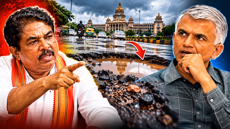 Politicians Clash Over Pothole-Plagued Road