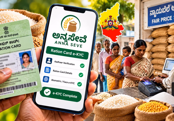 Ration Card e-KYC App Guide
