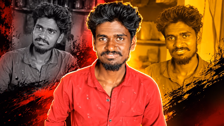 Vibrant Cinematic Portrait Collage